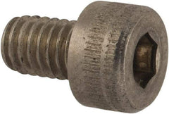 Holo-Krome - M4x0.70 Metric Coarse Hex Socket Drive, Socket Cap Screw - Grade Austenitic A4 Stainless Steel, Uncoated, Fully Threaded, 6mm Length Under Head - Apex Tool & Supply