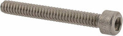 Holo-Krome - #4-40 UNC Hex Socket Drive, Socket Cap Screw - Grade 18-8 Stainless Steel, Uncoated, Fully Threaded, 7/8" Length Under Head - Apex Tool & Supply