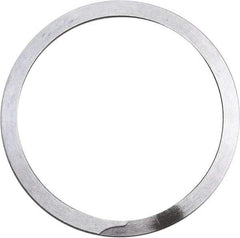 Rotor Clip - 0.111" Thick, Uncoated Finish, Stainless Steel Spiral Internal Retaining Ring - 0.12" Groove Width, 0.13" Groove Depth, 5.26" Groove Diam, Grade 302 - Apex Tool & Supply