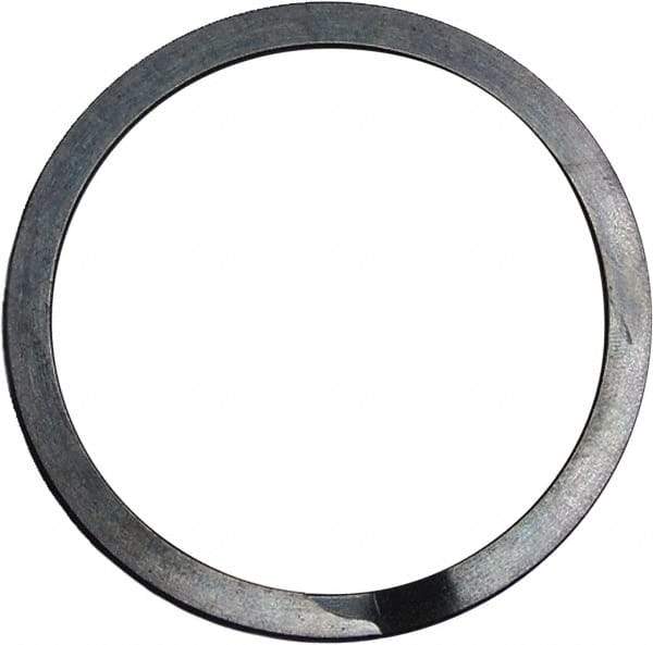 Rotor Clip - 1-13/32" Groove Diam, 1-1/2" Shaft Diam, Oil Over Steel Steel, Spiral External Retaining Rings - 0.056" Groove Width, 0.047" Groove Depth, 0.05" Ring Thickness, Grade 1060-1090 - Apex Tool & Supply