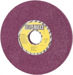 Tru-Maxx - 7" Diam x 1-1/4" Hole x 1/2" Thick, J Hardness, 46 Grit Surface Grinding Wheel - Aluminum Oxide, Type 1, Coarse Grade, Vitrified Bond, No Recess - Apex Tool & Supply