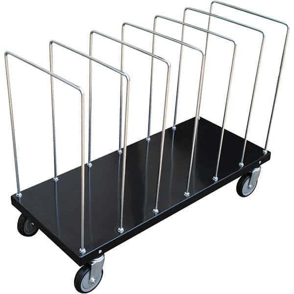 Vestil - 400 Lb Capacity Steel Carton Cart - 18" OAW, Rubber Casters - Apex Tool & Supply