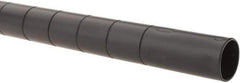 Value Collection - 1-1/2" Wide, 74" High, Open Shelving Accessory/Component - Black Powder Finish, 1-1/2" Deep, Use with NuLine Units - Apex Tool & Supply