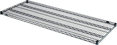 Value Collection - 60" Wide, 1.19" High, Open Shelving Accessory/Component - Black Powder Finish, 24" Deep, Use with NuLine Units - Apex Tool & Supply