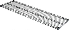 Value Collection - 60" Wide, 1.19" High, Open Shelving Accessory/Component - Black Powder Finish, 18" Deep, Use with NuLine Units - Apex Tool & Supply