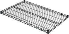 Value Collection - 36" Wide, 1.19" High, Open Shelving Accessory/Component - Black Powder Finish, 24" Deep, Use with NuLine Units - Apex Tool & Supply
