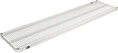 Value Collection - 72" Wide, 1.19" High, Open Shelving Accessory/Component - Stainless Steel Finish, 18" Deep, Use with NuLine Units - Apex Tool & Supply