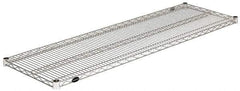 Value Collection - 60" Wide, 1.19" High, Open Shelving Accessory/Component - Stainless Steel Finish, 18" Deep, Use with NuLine Units - Apex Tool & Supply