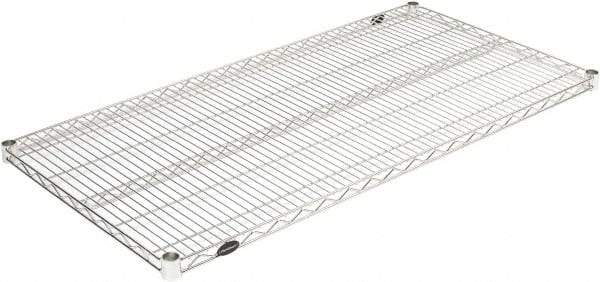Value Collection - 36" Wide, 1.19" High, Open Shelving Accessory/Component - Zinc Finish, 24" Deep, Use with NuLine Units - Apex Tool & Supply