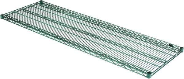 Value Collection - 72" Wide, 1.19" High, Open Shelving Accessory/Component - Epoxy Coated Finish, 24" Deep, Use with NuLine Units - Apex Tool & Supply