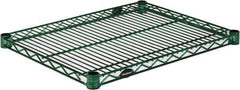 Value Collection - 24" Wide, 1.19" High, Open Shelving Accessory/Component - Epoxy Coated Finish, 18" Deep, Use with NuLine Units - Apex Tool & Supply