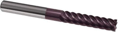 Guhring - 20mm, 65mm LOC, 20mm Shank Diam, 150mm OAL, 8 Flute, Solid Carbide Square End Mill - Single End, FIREX Finish, Spiral Flute, 45° Helix, Right Hand Cut, Right Hand Flute, Series 3691 - Apex Tool & Supply
