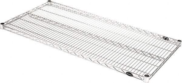 Value Collection - 48" Wide, 1.19" High, Open Shelving Accessory/Component - Black Powder Finish, 24" Deep, Use with NuLine Units - Apex Tool & Supply