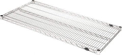 Value Collection - 48" Wide, 1.19" High, Open Shelving Accessory/Component - Black Powder Finish, 24" Deep, Use with NuLine Units - Apex Tool & Supply