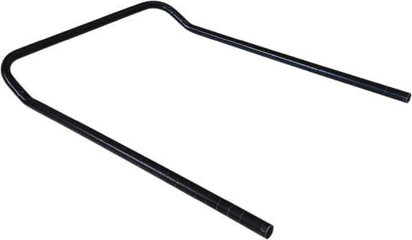 Value Collection - 18" Wide, 34" High, Open Shelving U-Shaped Handle - Black Powder Finish, 4" Deep, Use with NuLine Units - Apex Tool & Supply