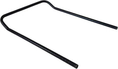 Value Collection - 18" Wide, 34" High, Open Shelving U-Shaped Handle - Black Powder Finish, 4" Deep, Use with NuLine Units - Apex Tool & Supply