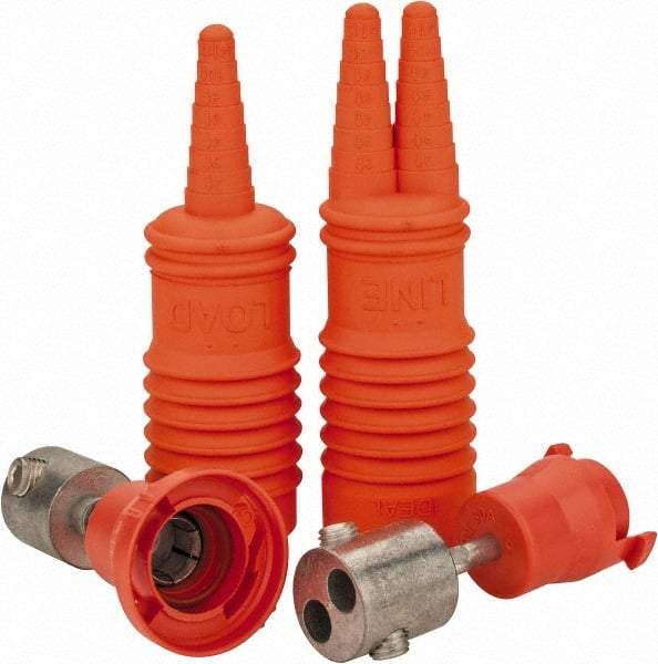 Ideal - 600 VAC, 30 Amp, Inline Fuse Holder - Compatible with 1-1/2 Inch Long x 1-3/16 Inch Wide and 13/32 Inch Diameter Fuse - Apex Tool & Supply