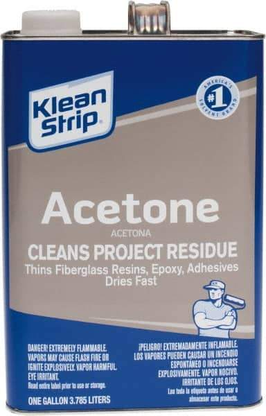 Klean-Strip - 1 Gal Acetone - Comes in Metal Can - Apex Tool & Supply