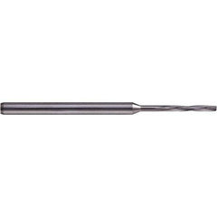 Hertel - 0.49mm Solid Carbide 4 Flute Chucking Reamer - Apex Tool & Supply