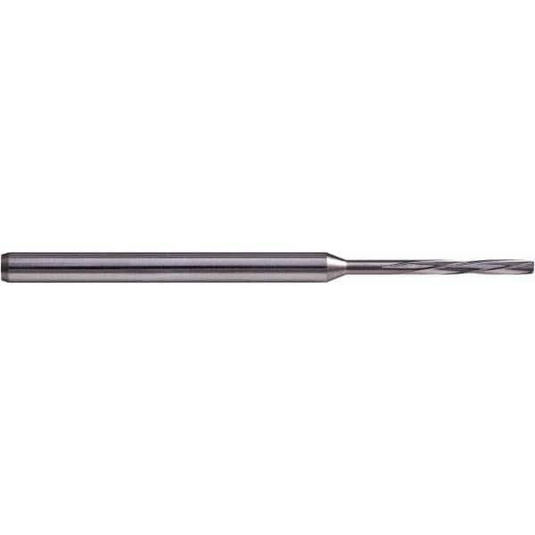 Hertel - 0.39mm Solid Carbide 4 Flute Chucking Reamer - Apex Tool & Supply