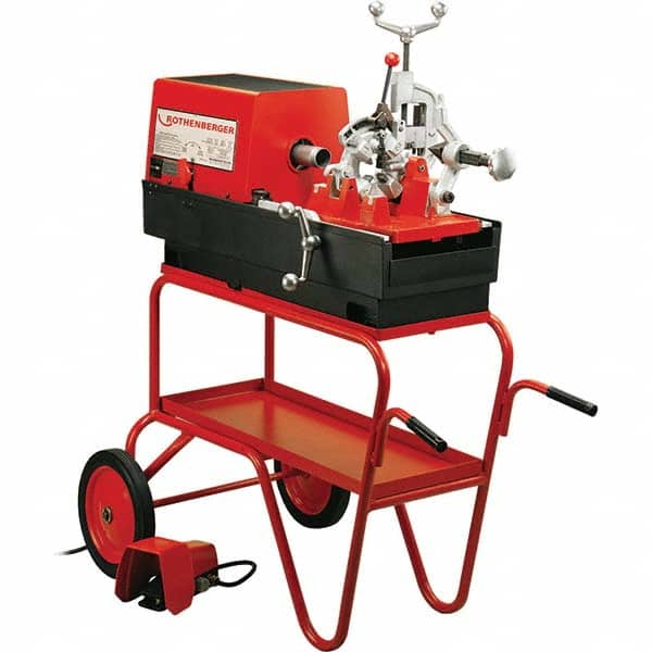 Rothenberger - Pipe Threading Machines Maximum Pipe Size Capacity (Inch): 2 Minimum Pipe Size Capacity (Inch): 1/8 - Apex Tool & Supply