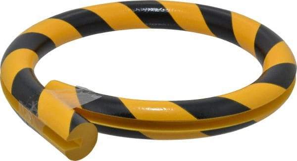 PRO-SAFE - Flexible Polyurethane Foam Type B Corner Guard - Yellow/Black - Apex Tool & Supply