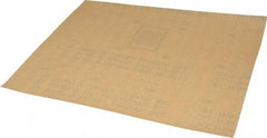 Norton - 220 Grit, Garnet Sanding Sheet - 11" Long x 9" Wide, Very Fine Grade, A Weighted Paper Backing - Apex Tool & Supply