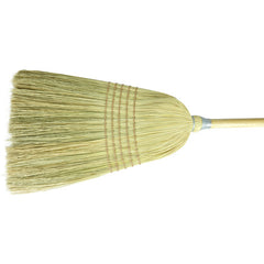 Janitorial Upright Broom, Corn and Fiber Fill, 57″ Overall Length - Apex Tool & Supply
