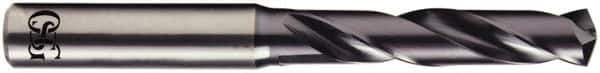 OSG - 6.1mm 140° Solid Carbide Screw Machine Drill Bit - WD1 Finish, 34mm Flute Length, 79mm OAL - Apex Tool & Supply