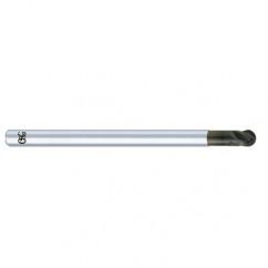 3/16" Dia. - 3" OAL - Diamond CBD - Ball End SE EM - 4 FL - Apex Tool & Supply