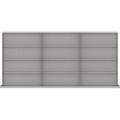 LISTA - 12-Compartment Drawer Divider Layout for 3.15" High Drawers - Apex Tool & Supply
