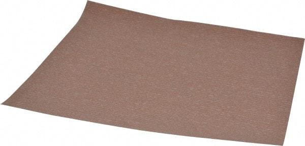Norton - 600 Grit, Aluminum Oxide Sanding Sheet - 11" Long x 9" Wide, Extra Fine Grade, B Weighted Paper Backing - Apex Tool & Supply