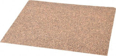 Norton - 36 Grit, Aluminum Oxide Sanding Sheet - 11" Long x 9" Wide, Very Coarse Grade, D Weighted Paper Backing - Apex Tool & Supply