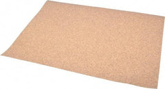 Norton - 80 Grit, Aluminum Oxide Sanding Sheet - 11" Long x 9" Wide, Medium Grade, D Weighted Paper Backing - Apex Tool & Supply