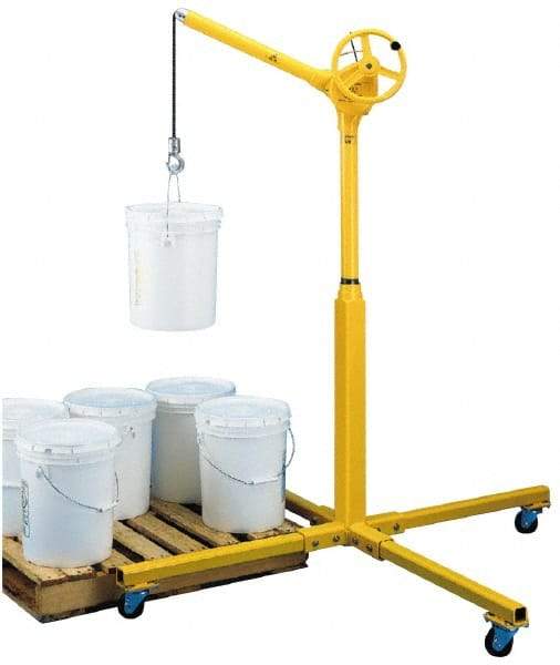 Sky Hook - 500 Lb Load Capacity, Steel Jib Crane - Swing Jib - Apex Tool & Supply