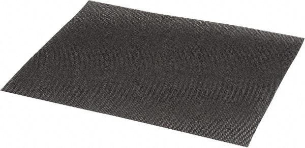 Norton - 80 Grit, Silicon Carbide Sanding Sheet - 11" Long x 9" Wide, Medium Grade, Weighted Cloth Backing - Apex Tool & Supply