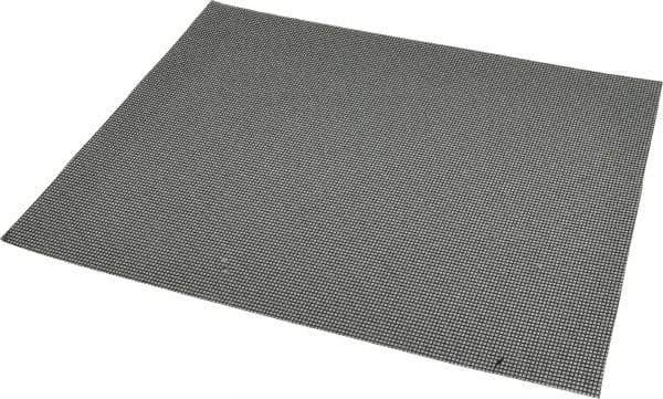 Norton - 220 Grit, Silicon Carbide Sanding Sheet - 11" Long x 9" Wide, Very Fine Grade, Weighted Cloth Backing - Apex Tool & Supply