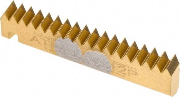 Made in USA - 12 TPI, UN Standard, ATM Grade Thread Mill Insert - Carbide - Apex Tool & Supply