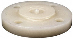 NIBCO - 1" Pipe, 4-1/2" OD, PVDF Blind Pipe Flange - Schedule 80, Natural - Apex Tool & Supply