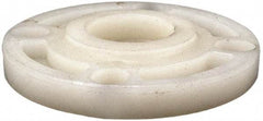 NIBCO - 2" Pipe, 6" OD, PVDF Blind Pipe Flange - Schedule 80, Natural - Apex Tool & Supply
