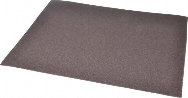 Made in USA - 100 Grit, Aluminum Oxide Sanding Sheet - 11" Long x 9" Wide, Fine Grade, J Weighted Cloth Backing - Apex Tool & Supply
