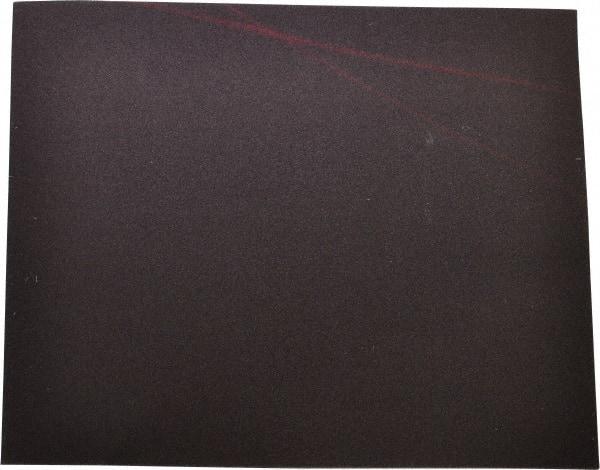 Made in USA - 180 Grit, Aluminum Oxide Sanding Sheet - 11" Long x 9" Wide, Very Fine Grade, J Weighted Cloth Backing - Apex Tool & Supply