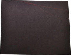 Made in USA - 180 Grit, Aluminum Oxide Sanding Sheet - 11" Long x 9" Wide, Very Fine Grade, J Weighted Cloth Backing - Apex Tool & Supply