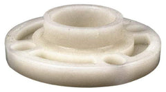 NIBCO - 3" Pipe, 7-1/2" OD, PVDF Socket Pipe Flange - Schedule 80, Natural - Apex Tool & Supply