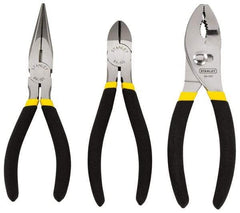 Stanley - 3 Piece Plier Set - Comes in Display Card - Apex Tool & Supply