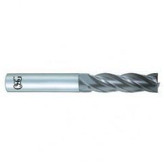 1/16" Dia. - 1 3/4" OAL - Diamond CBD - 30° Helix - Square End SE EM - 4 FL - Apex Tool & Supply