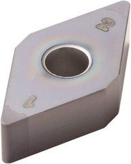 Seco - DNGA441 Grade CBN060K CBN Turning Insert - 55° Diamond, 1/2" Inscr Circle, 1/4" Thick, 1/64" Corner Radius - Apex Tool & Supply