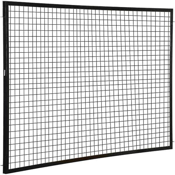 Vestil - 8' Long x 5' High, Black Hinged Door - Apex Tool & Supply