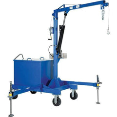 Vestil - 4,000 Lb Load Capacity, Cantilever Hoists Crane - Apex Tool & Supply