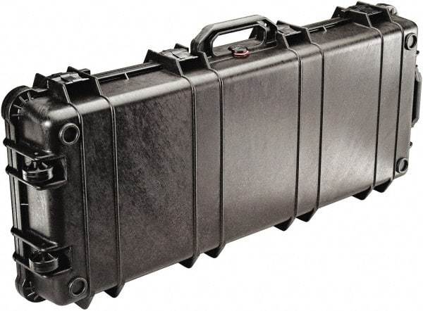 Pelican Products, Inc. - 16" Wide x 6-1/8" High, Long Gun Case - Black, Polypropylene - Apex Tool & Supply